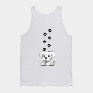 dog paws Tank Top